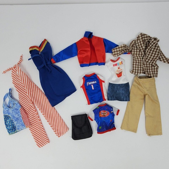 Barbie Other - Vintage Barbie/Ken clothing Lot of 10 clothing some have Have Labels